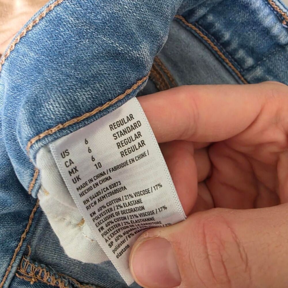 American-eagle Women's Blue Jeans - Picture 4 of 4